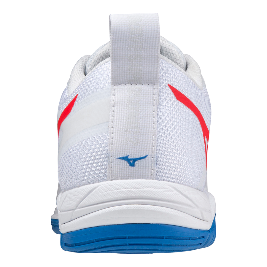 Mizuno Wave Supersonic 2 White/IRed/FrenchBlue