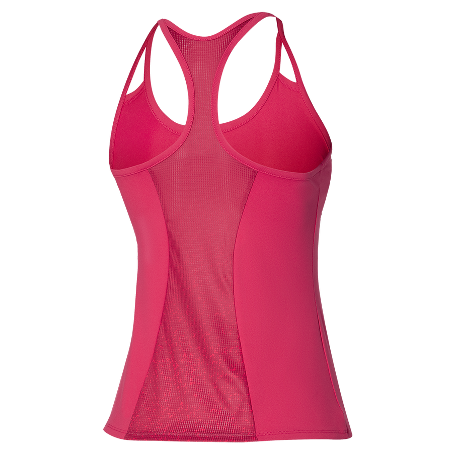 Mizuno Printed Tank Rose Red
