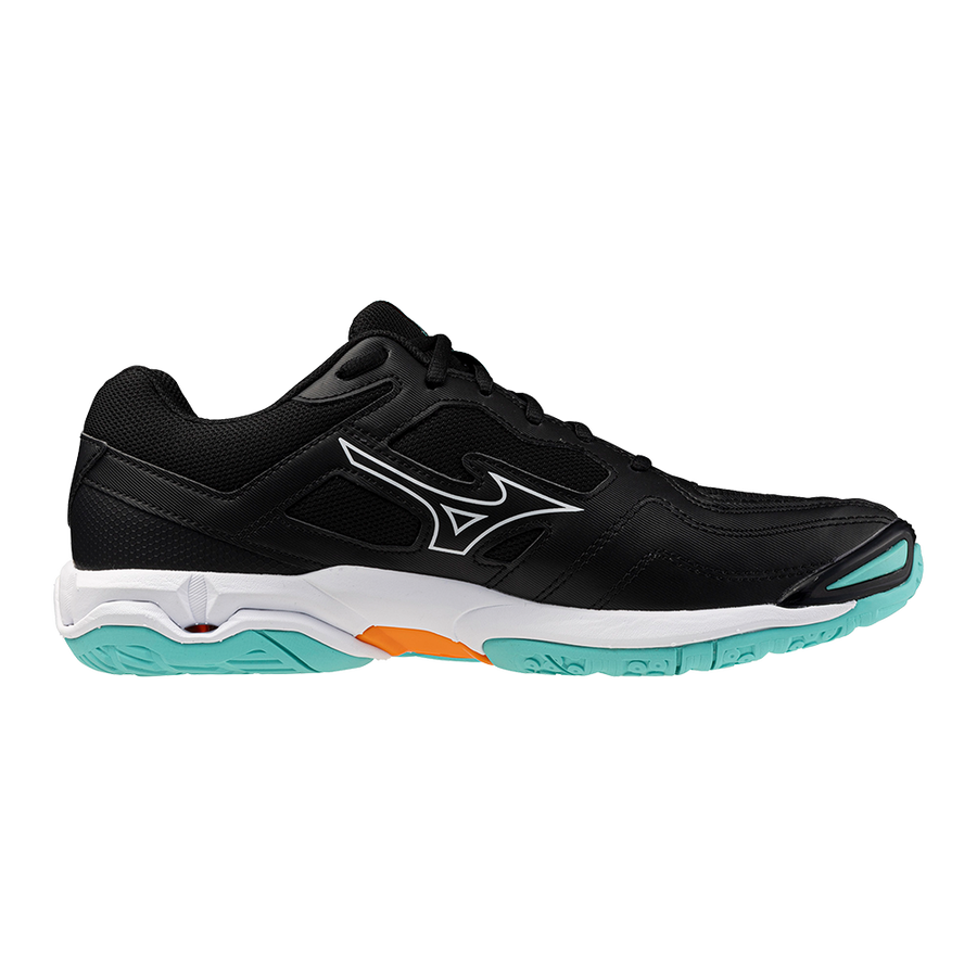 Mizuno WAVE PHANTOM 3 Black/Tangelo/Ice Green