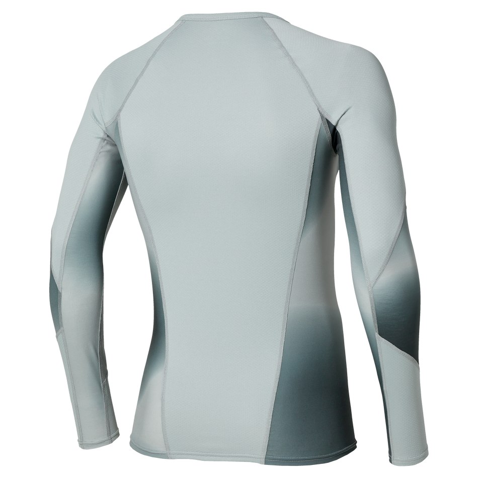 Mizuno Virtual body g6 crew neck Mirage grey