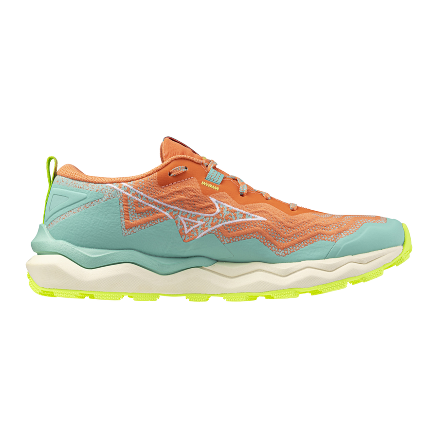 Mizuno WAVE DAICHI 9 Fresh Salmon/White/Sharp Green