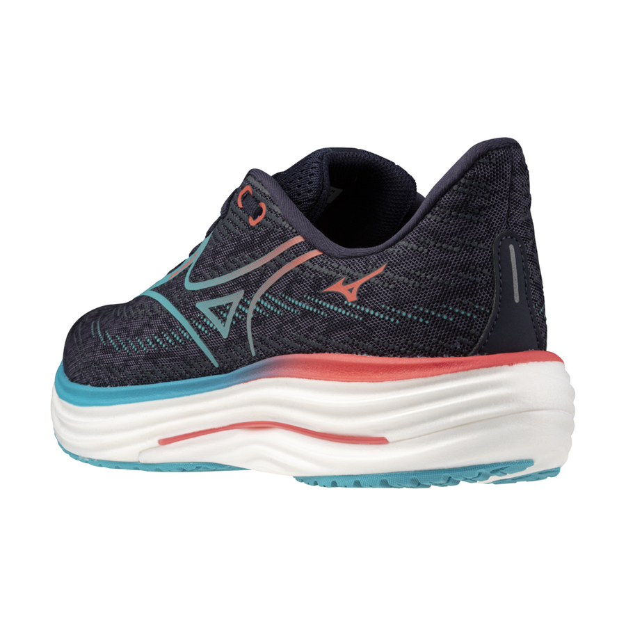 Mizuno WAVE RIDER 29 Odyssey Gray/Capri Breeze/Calypso Coral