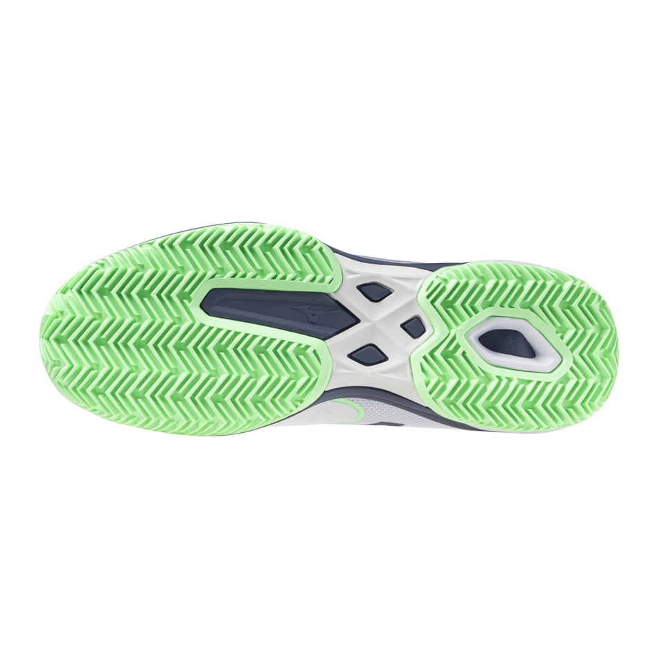 Mizuno WAVE EXCEED LIGHT 2 White/Vintage Indigo/Neo Mint