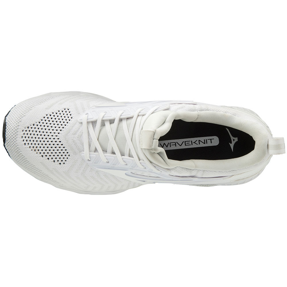 Mizuno Herren Wave Creation Waveknit Turnschuhe Laufschuhe Sneaker Schuhe Weiß 