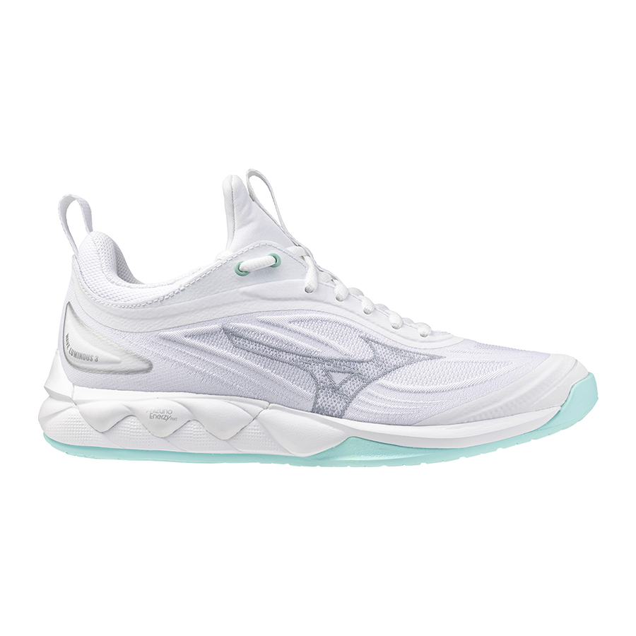 Mizuno WAVE LUMINOUS 3 White/Blue Tint