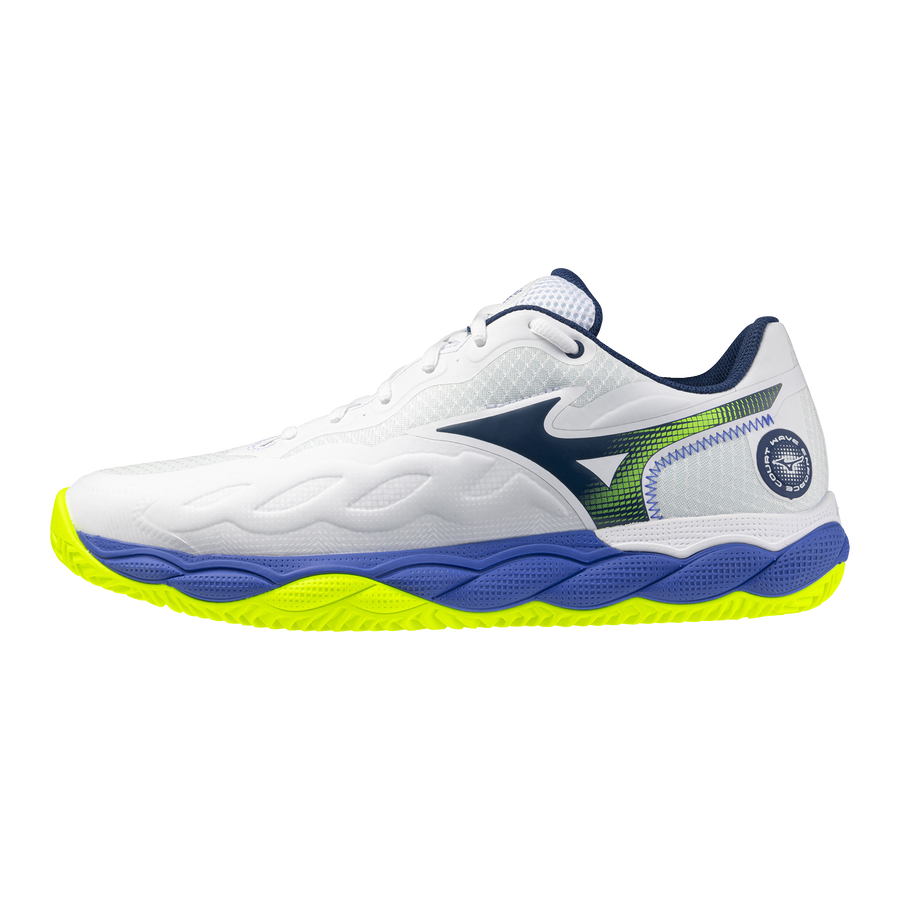 Mizuno WAVE ENFORCE COURT CC White/Dazzling Blue/Lightning