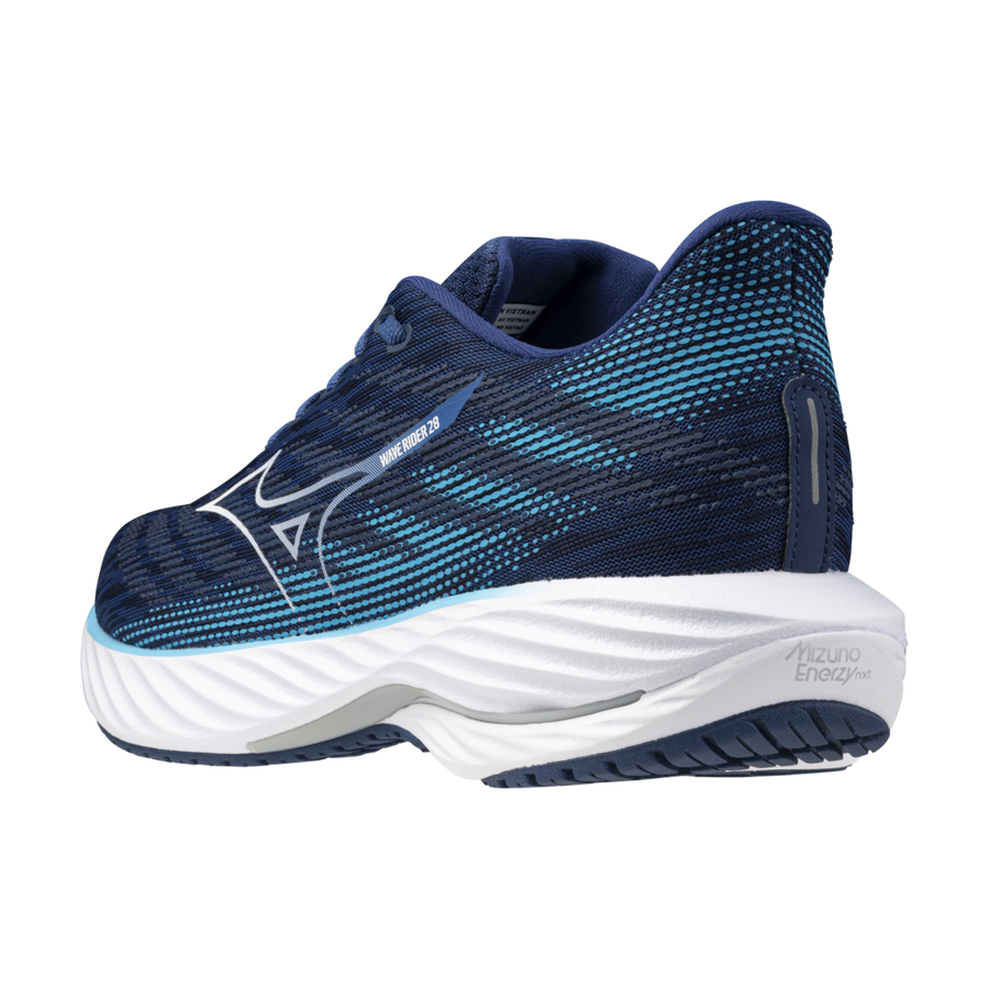 Mizuno WAVE RIDER 28 Estate blue/white/river blue