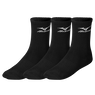Mizuno Training 3P Socks Black/Black/Black