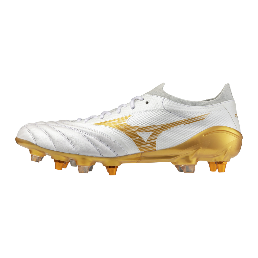 Mizuno MORELIA NEO IV β ELITE MIX White/MP Gold/Cool Gray 3C