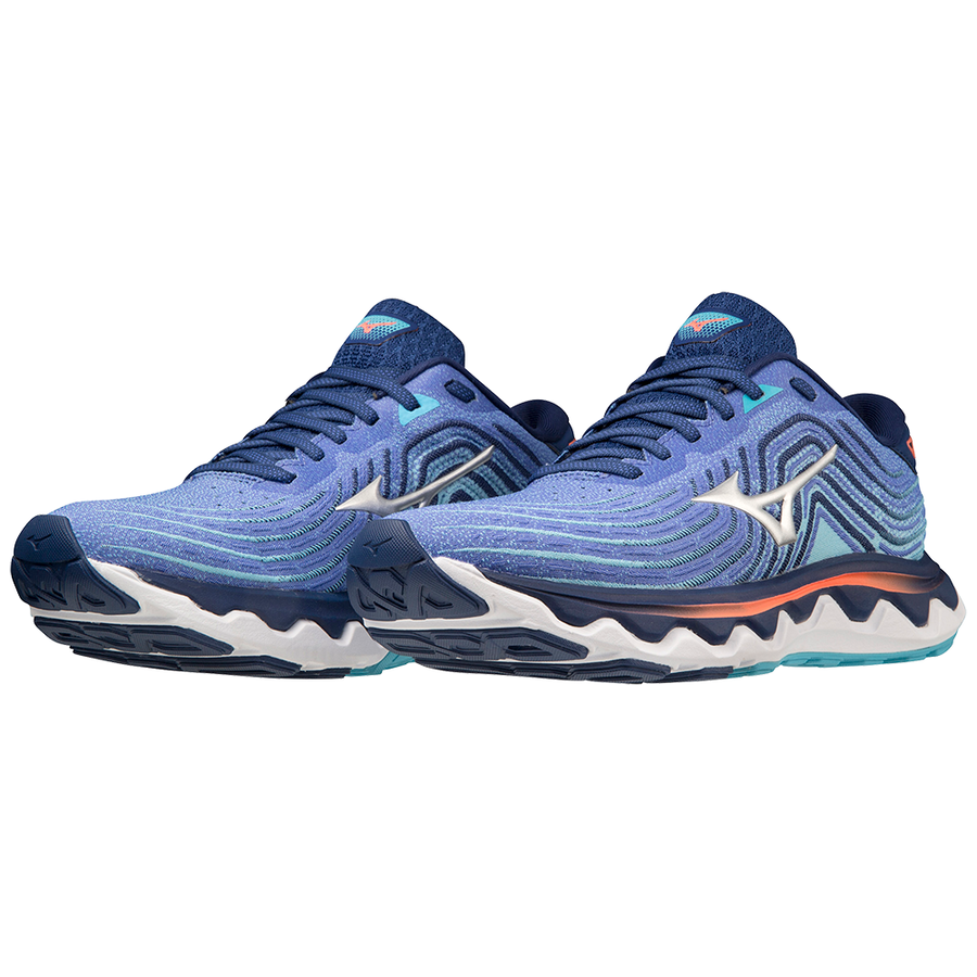 Mizuno Wave Horizon 6 DazzlingBlu/Slvr/NeonFra