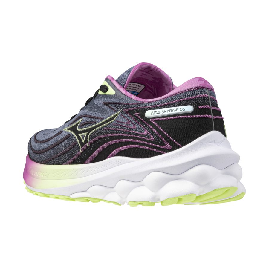 Mizuno WAVE SKYRISE 5 ROXY Wild wind/black/rosebud