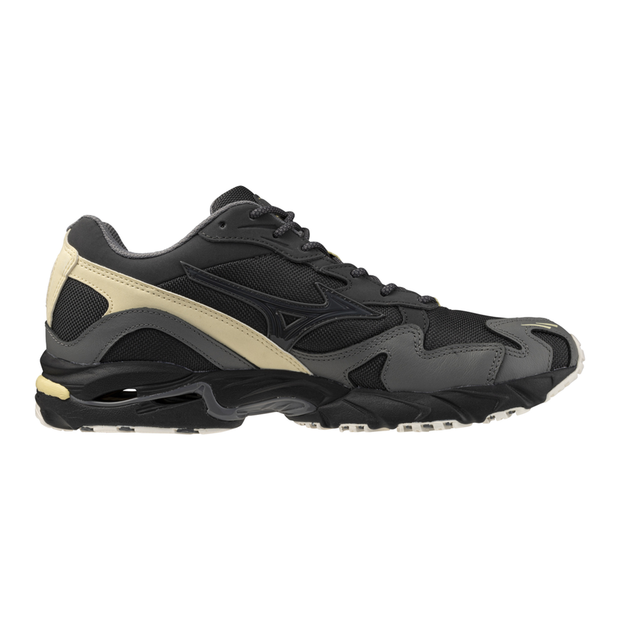 Mizuno WAVE RIDER 10 CORDURA Black Sand/Quiet Shade/Banana Crape