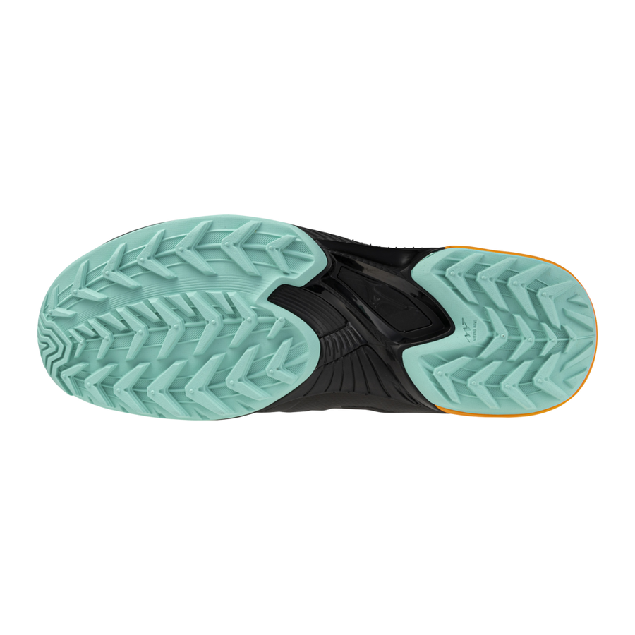 Mizuno WAVE PANTHERA 2 Black/Tangelo/Ice Green