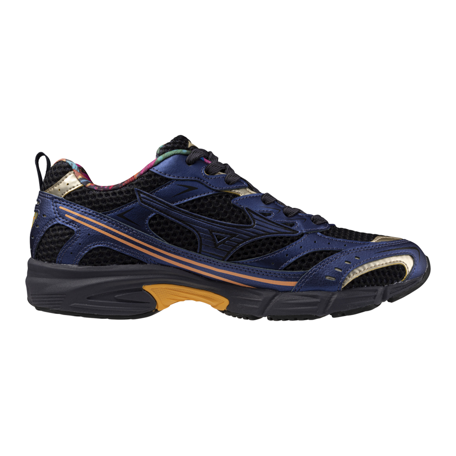 Mizuno MXR Black/black/cadmium orange