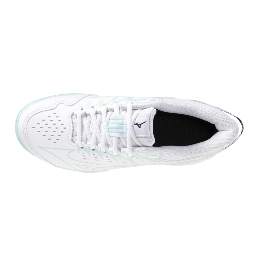 Mizuno WAVE LYNX 2 Jr. White/Blue Tint