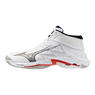 Mizuno WAVE LIGHTNING ELITE MID White/Black/Fiery Red