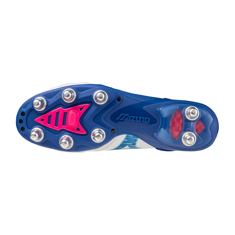 Mizuno MORELIA NEO IV BETA ELITE SI White/Tanager Turquoise/Pink Tetra