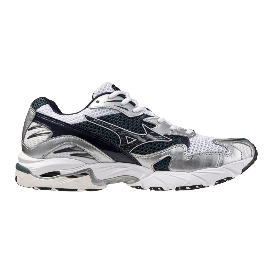 Mizuno Wave Rider 10 White/BaritoneBlue/DeepTeal