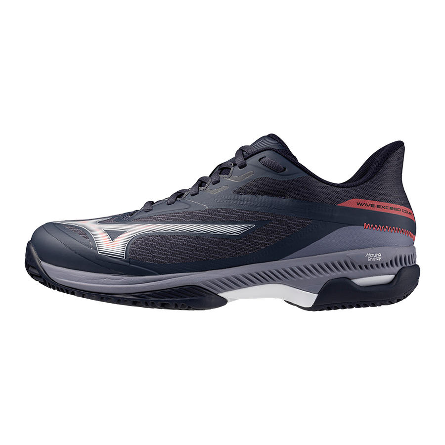 Mizuno WAVE EXCEED COURT CC Odyssey Gray/White/Blue Granite
