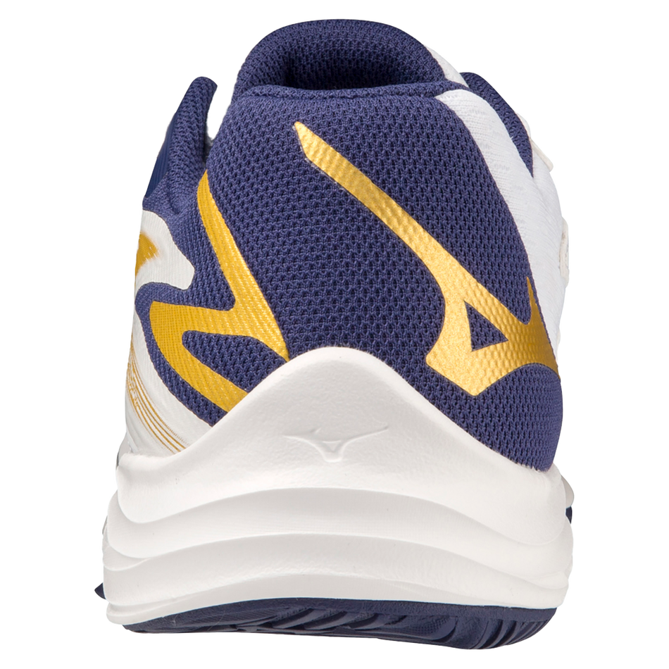 Mizuno LIGHTNING STAR Z7 Jr Whte/BRibbon/MP Gold