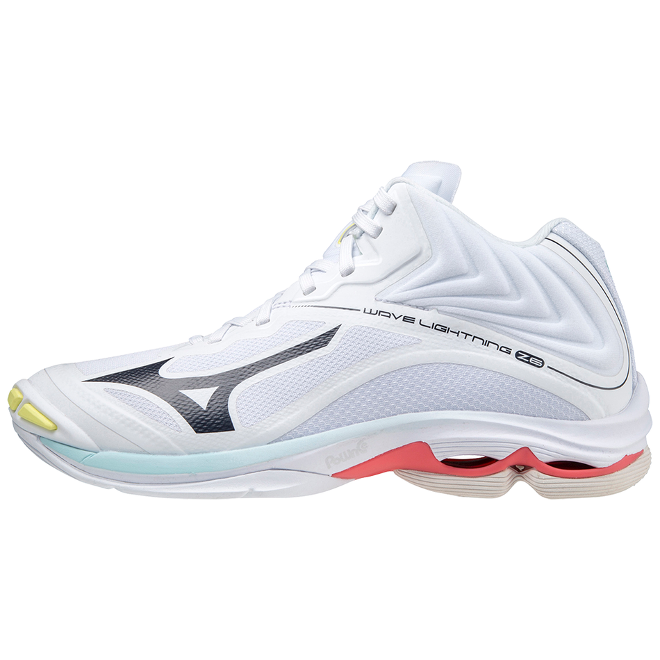 Mizuno Wave Lightning Z6 Mid Wht/SCaptain/Clearwater