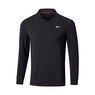 Mizuno Temper polo met lange mouwen vulcan