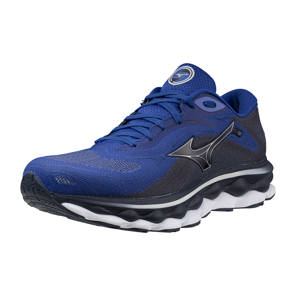Mizuno WAVE SKY 7 Surf the Web/Silver/Dress Blues