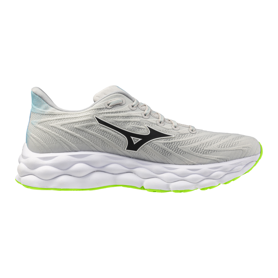 Mizuno WAVE SKY 8 Nimbus Cloud/Black/Green Gecko