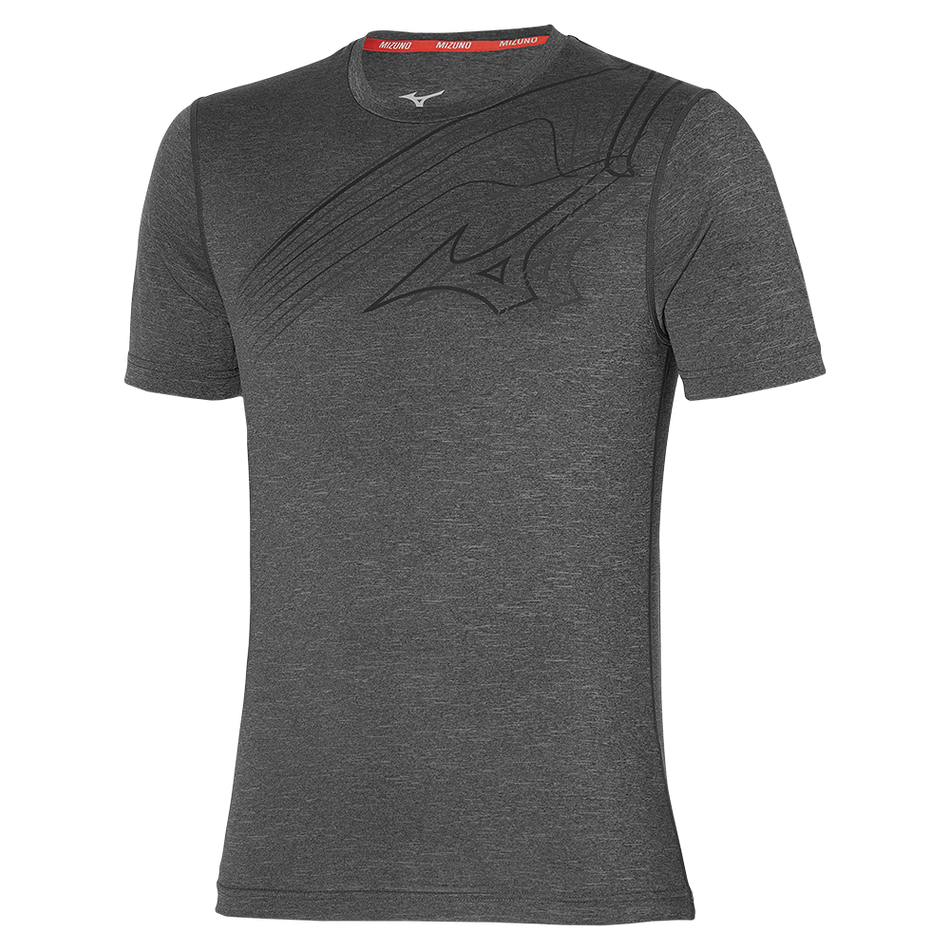 Mizuno Core Graphic Run Tee  Magnet