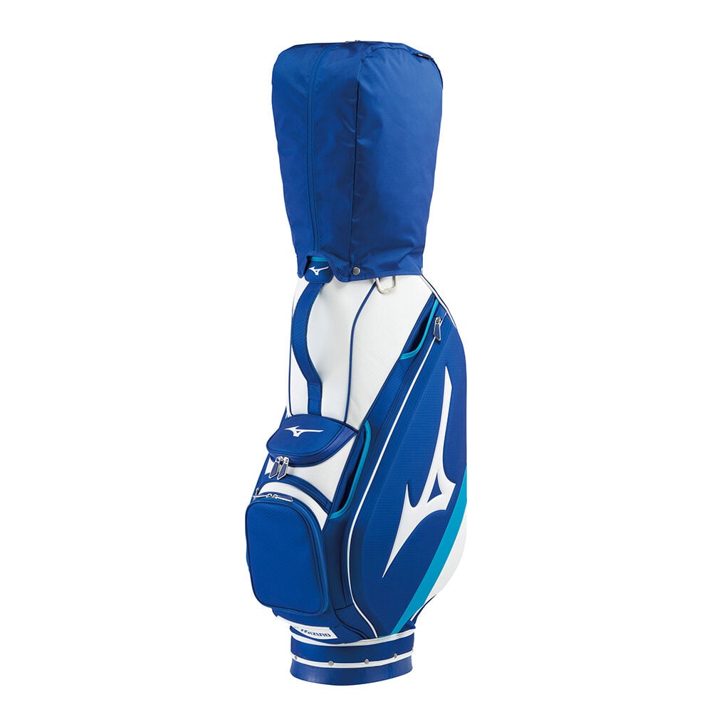 Tour Cart Bag FY22 - Blue | Golf Bags | Mizuno UK