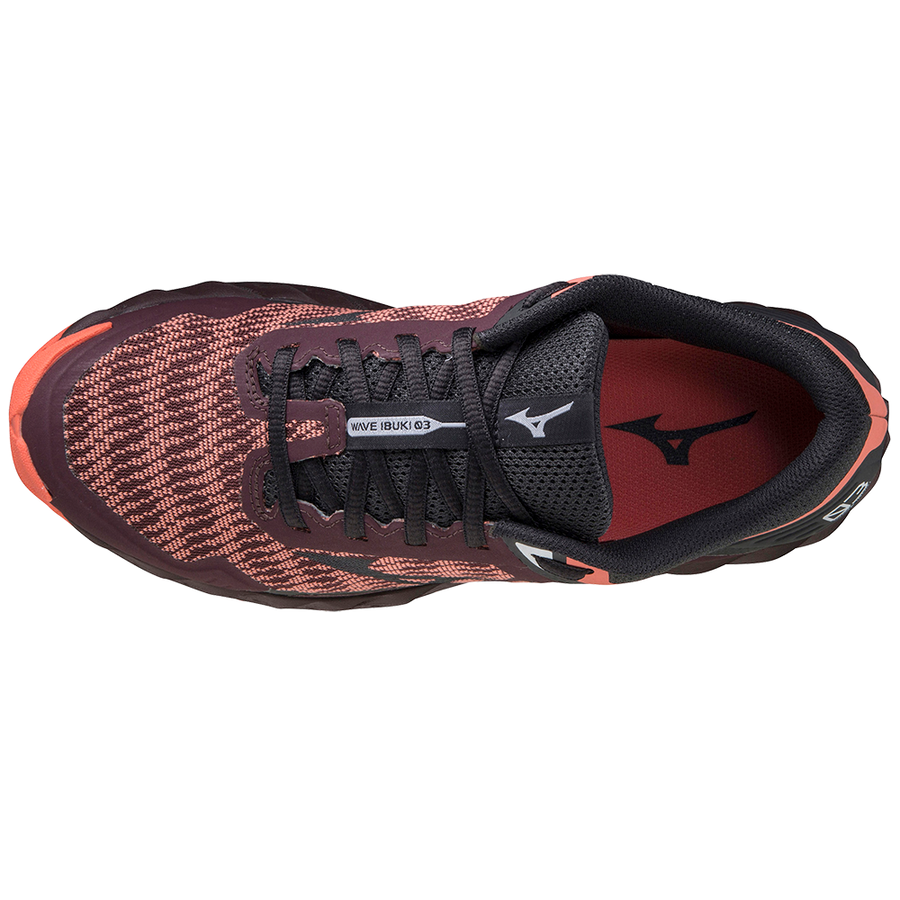 Mizuno Wave Ibuki 3 Fudge/Obsidian/LCoral