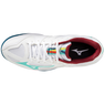 Mizuno Lightning Star Z6 Jr Wht/Turquoise/MBlue