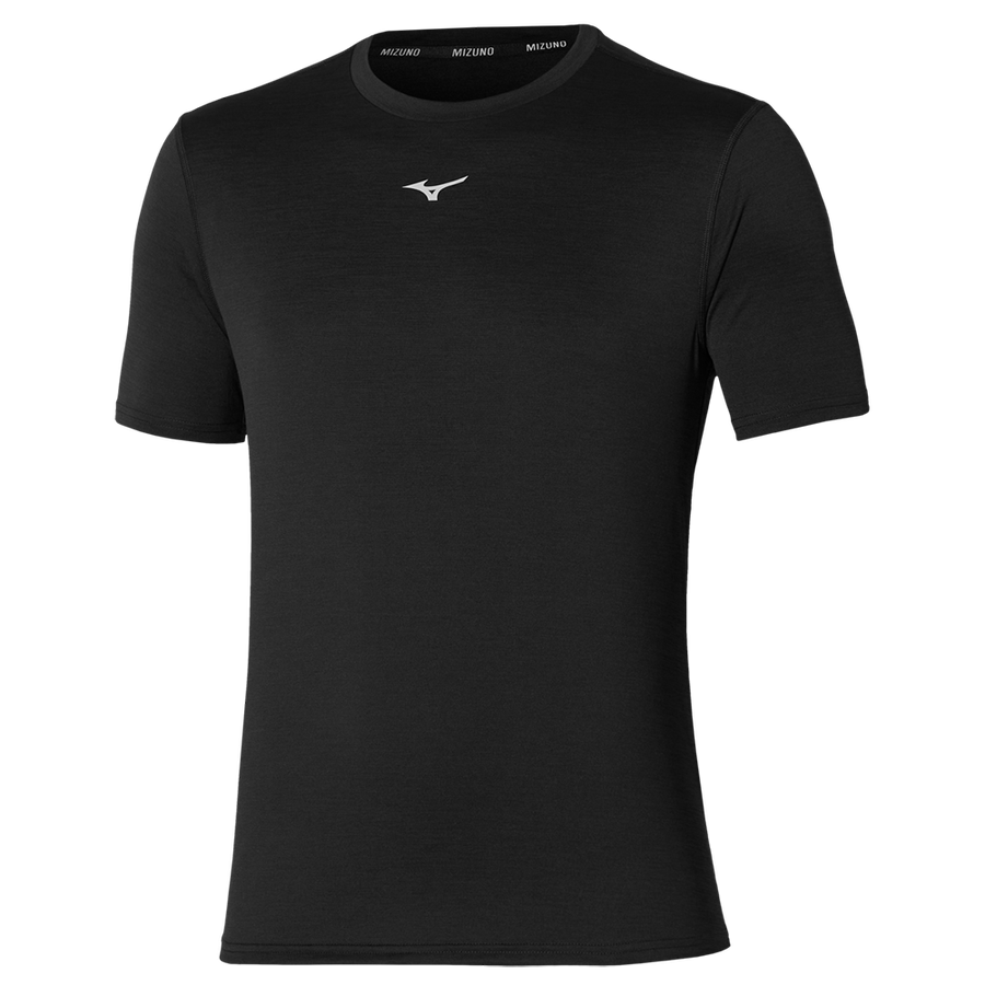 CORE MIZUNO T SHIRT Black Running clothes men Mizuno Europe