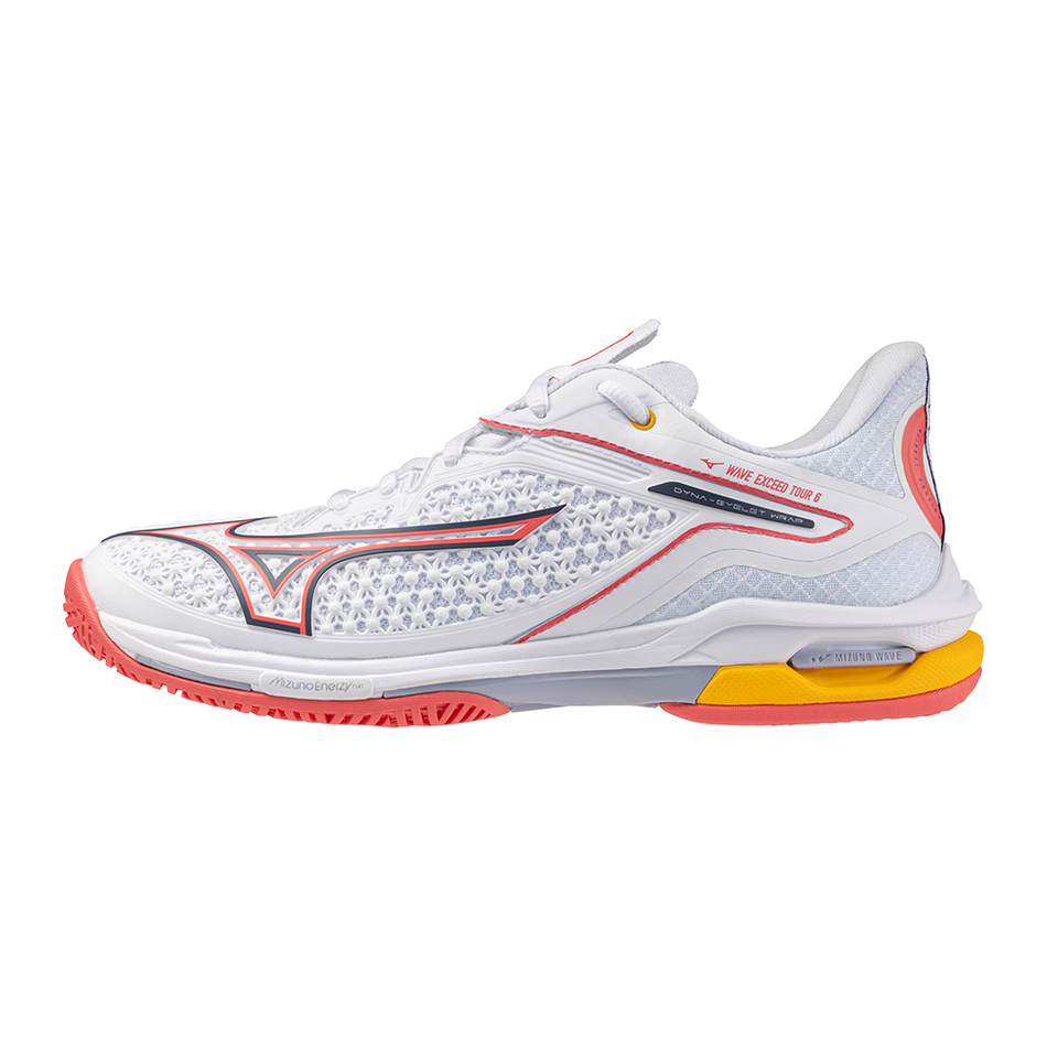 Mizuno WAVE EXCEED TOUR 6 AC White/Calypso Coral/Icelandic Blue