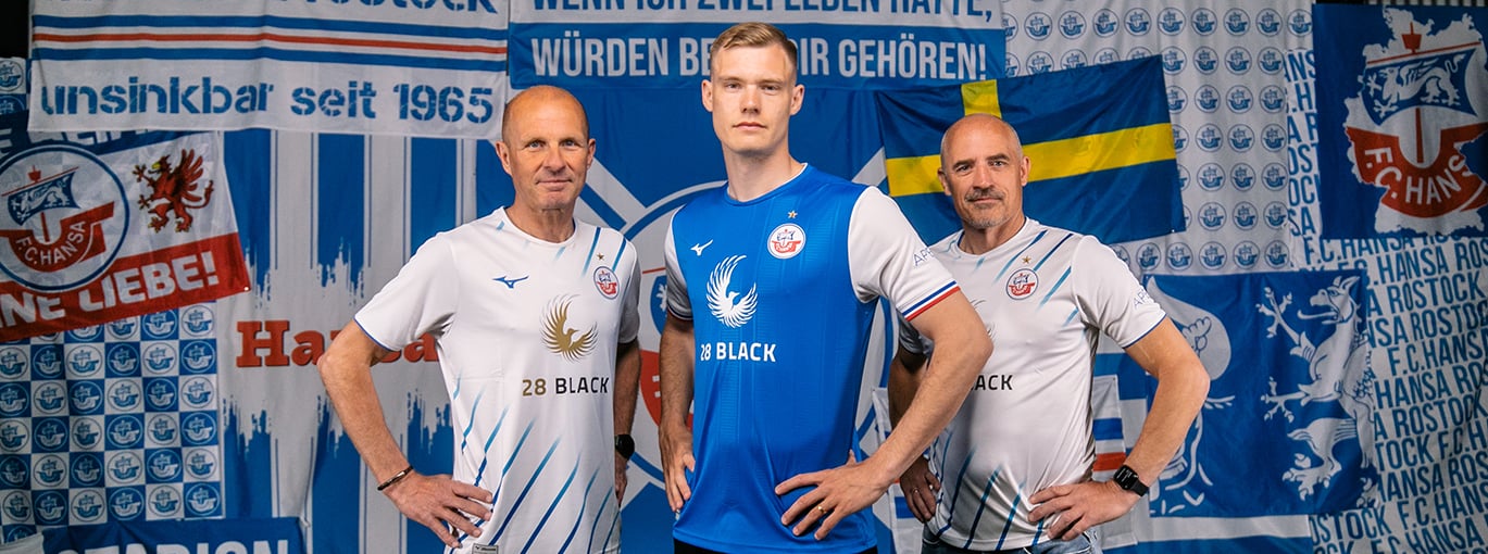 F.C. Hansa Rostock Home and Away Kits