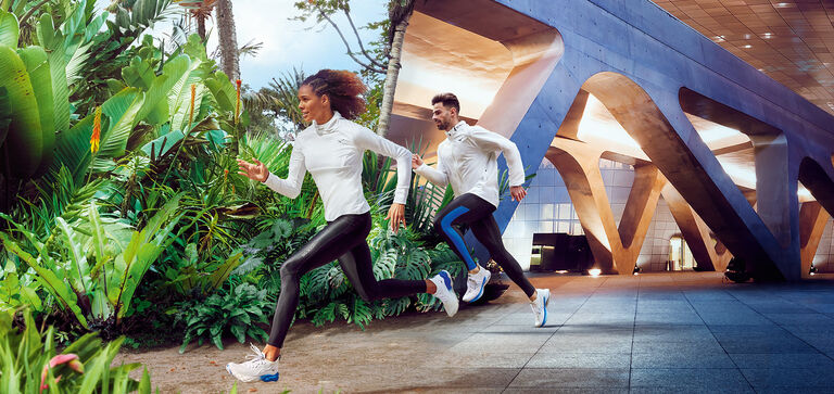 running