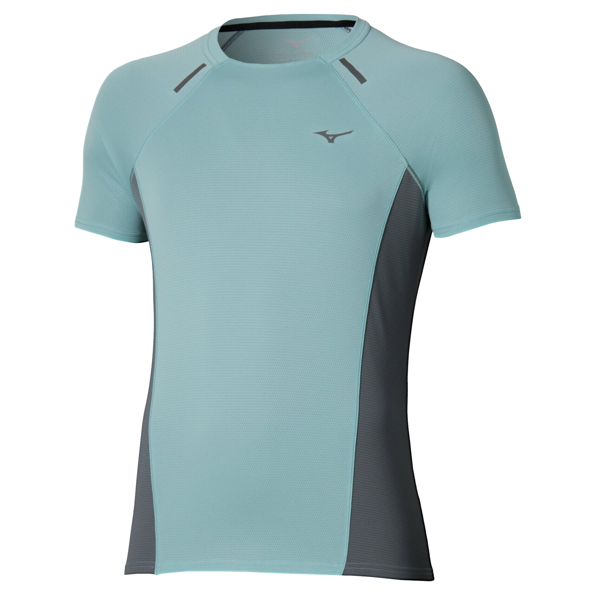 Mizuno Active DryAeroFlow Short Sleeve Tee Aquifer Men