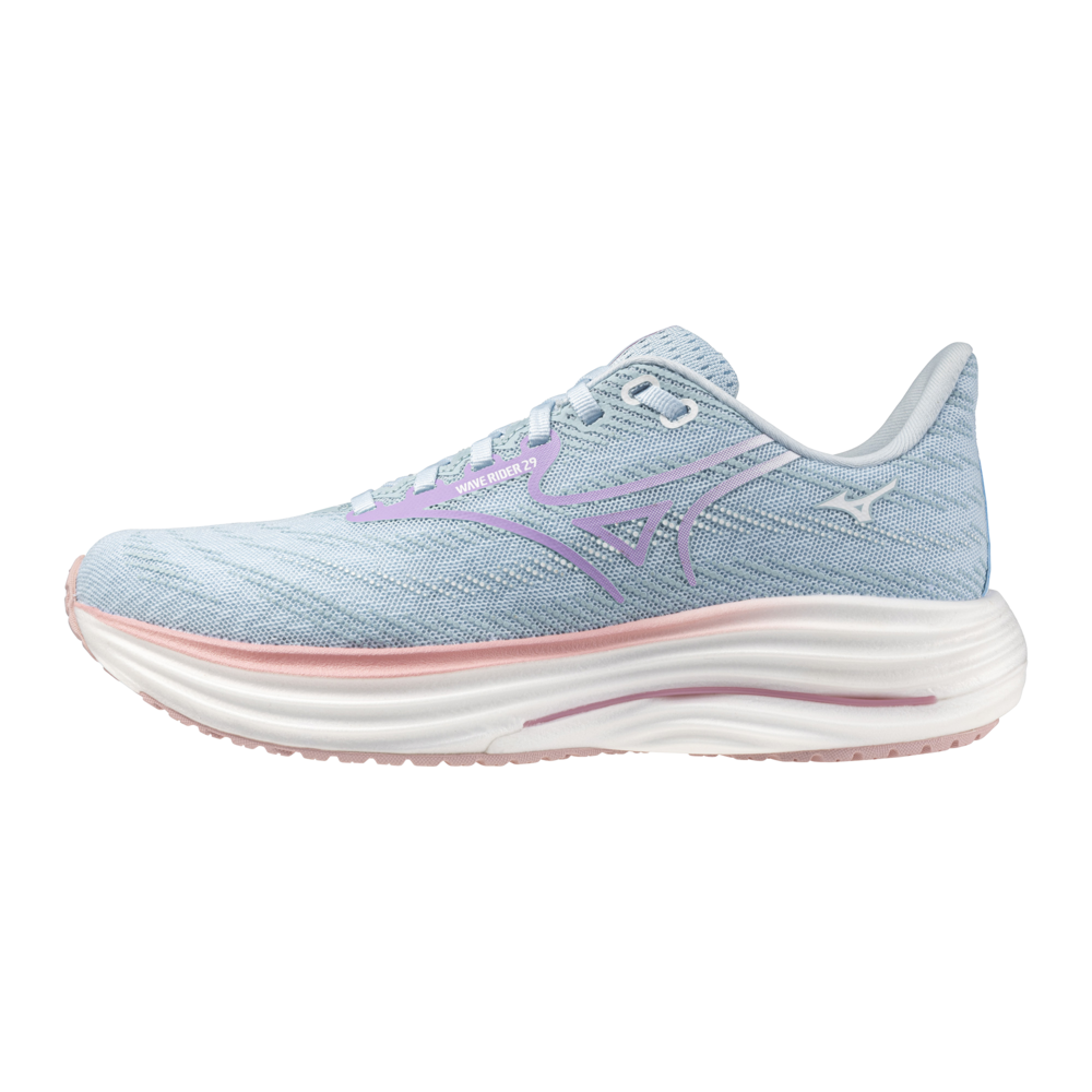 Mizuno WAVE RIDER 29 Chaussures de running Nantucket BreezeOrchid PetalBleached Femme Taille39