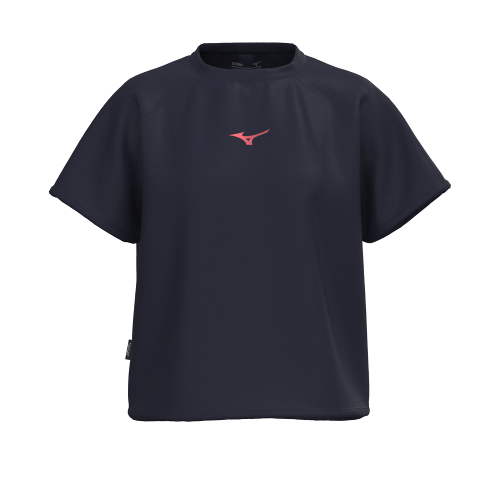 Mizuno Athletics Graphic T shirt Baritone Femme TailleM