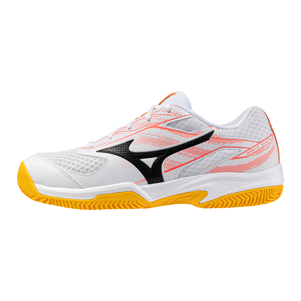Mizuno BREAK SHOT 5 CC Chaussures de tennis Calypso Citrus FemmeHommee Taille44 5