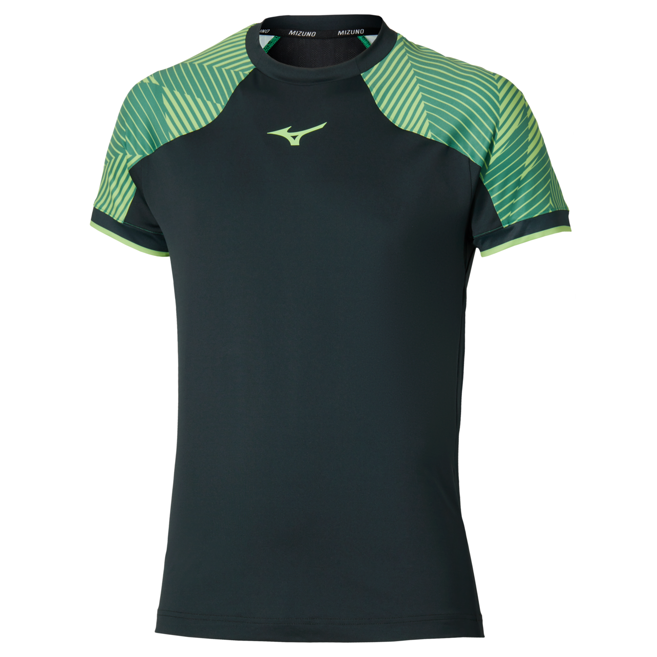 Mizuno Stargazer Shadow Short Sleeve Tee Black Men XL