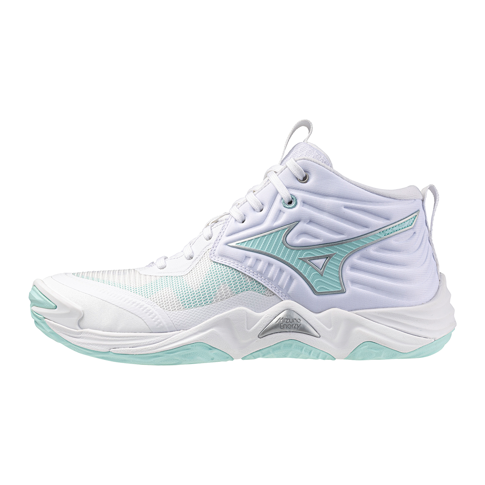 Mizuno WAVE MOMENTUM ELITE MID Chaussures de volleyball Tint Femme Taille40 5