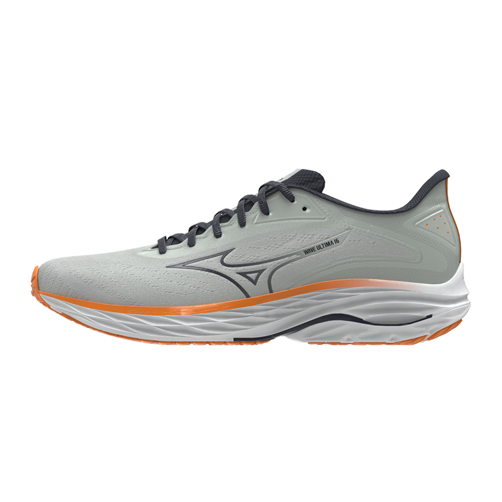 Mizuno WAVE ULTIMA 16 Scarpe da corsa Nimbus Cloud/Baritone Blu/Tangelo Uomo Taglia40,5