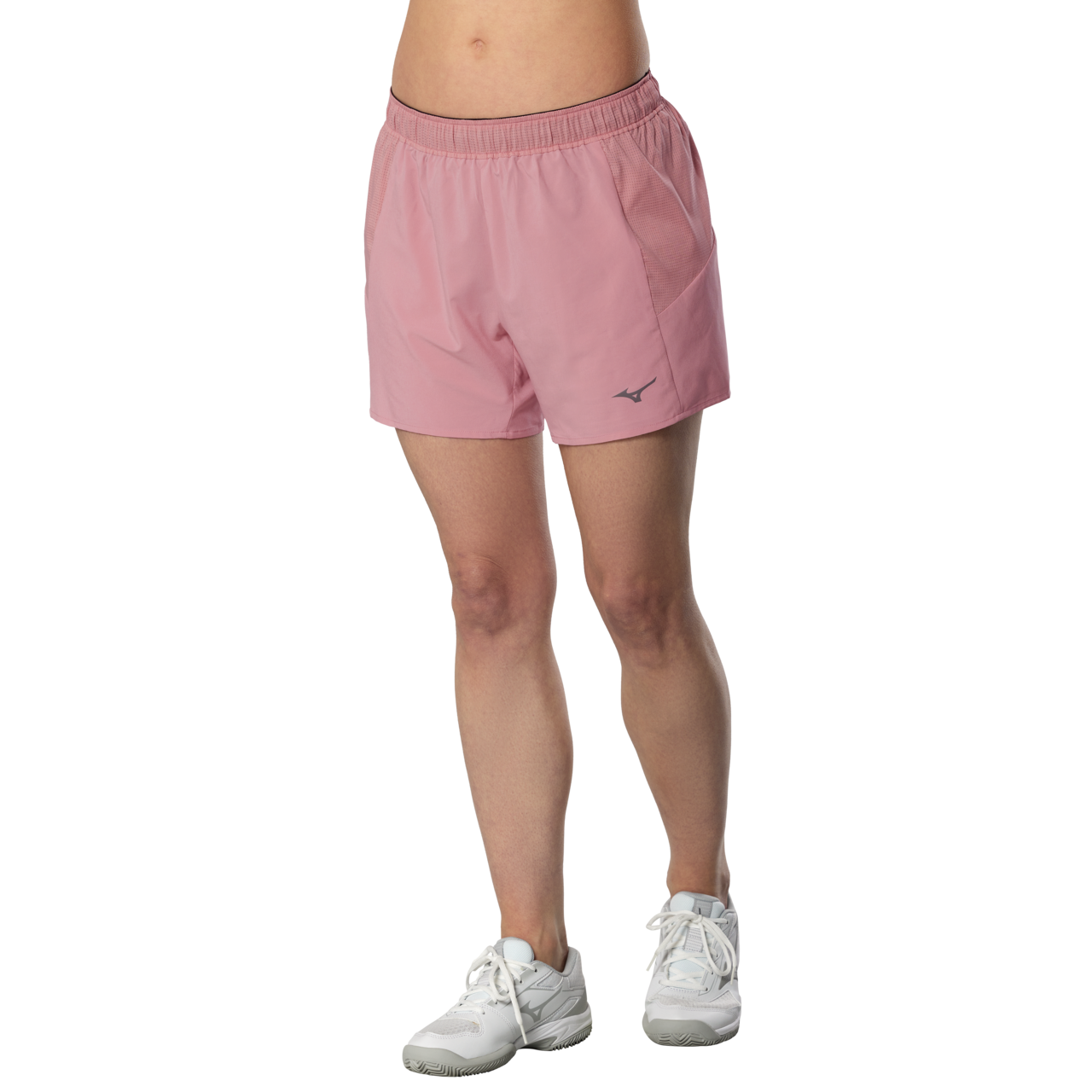 Mizuno Active Alpha 4.5 Inches Short Rose Elegance Femme TailleS