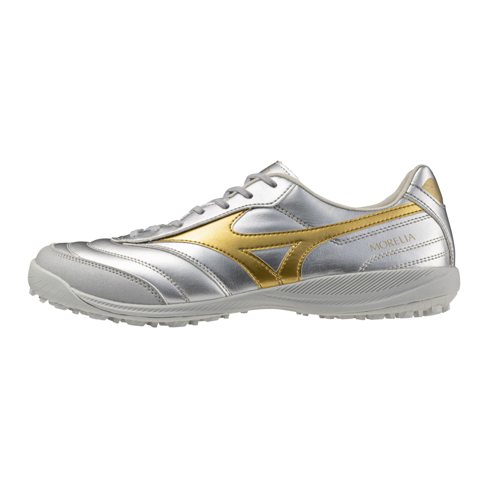 Mizuno Morelia Sala Pro Tf Galaxy Silver/gold/gold Damen/Herren Grösse 42, 5