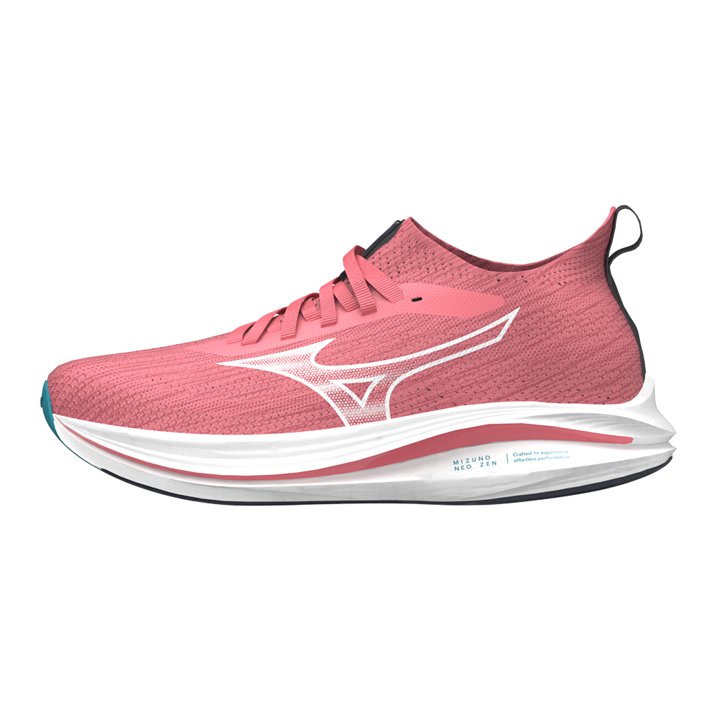 MIZUNO NEO ZEN Scarpe da corsa Striking Coral/Bianco/Baritone Blu Donna Taglia40