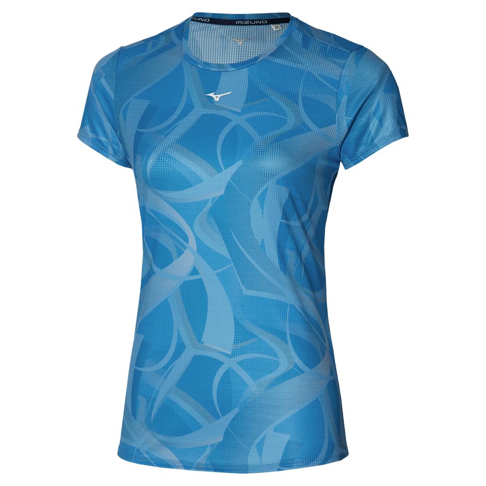 Mizuno PARIS DRYAEROFLOW T SHIRT Chaussures de running Parisian Femme TailleS