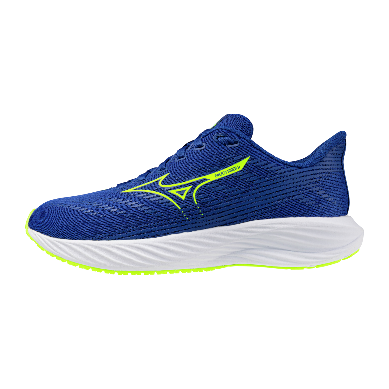 Mizuno ENERZY RIDER Jr Chaussures de running Surf the Web/Lightning Jaune Junior Taille34