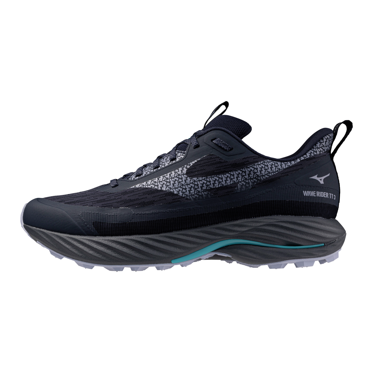 Mizuno Wave Rider Tt 3 Running Odyssey Gray/Blau Granite/Capr Herren Grösse 46