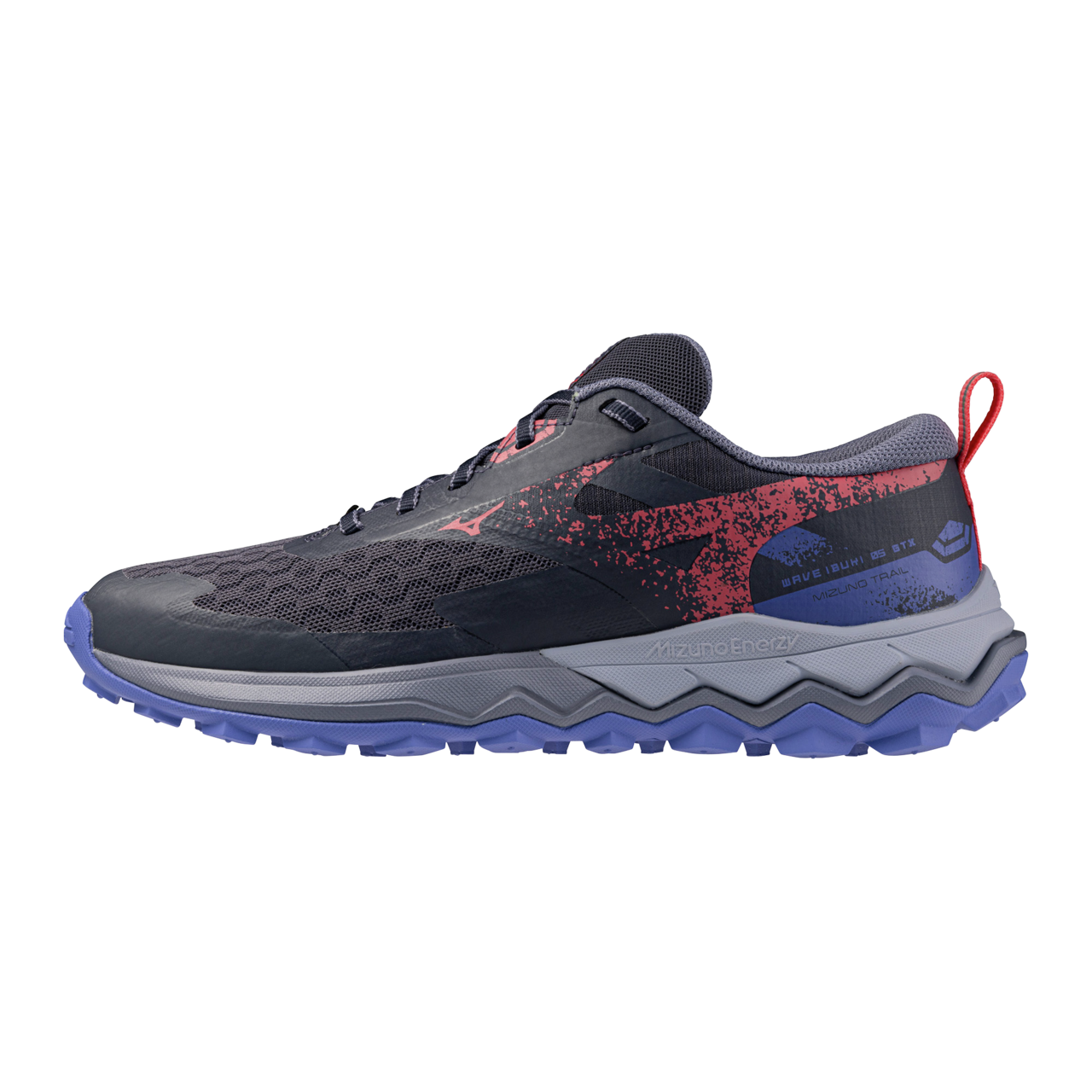 Mizuno Wave Ibuki 5 Gtx Running Odyssey Gray/Calypso Coral/Iris Bloom Damen Grösse 40, 5